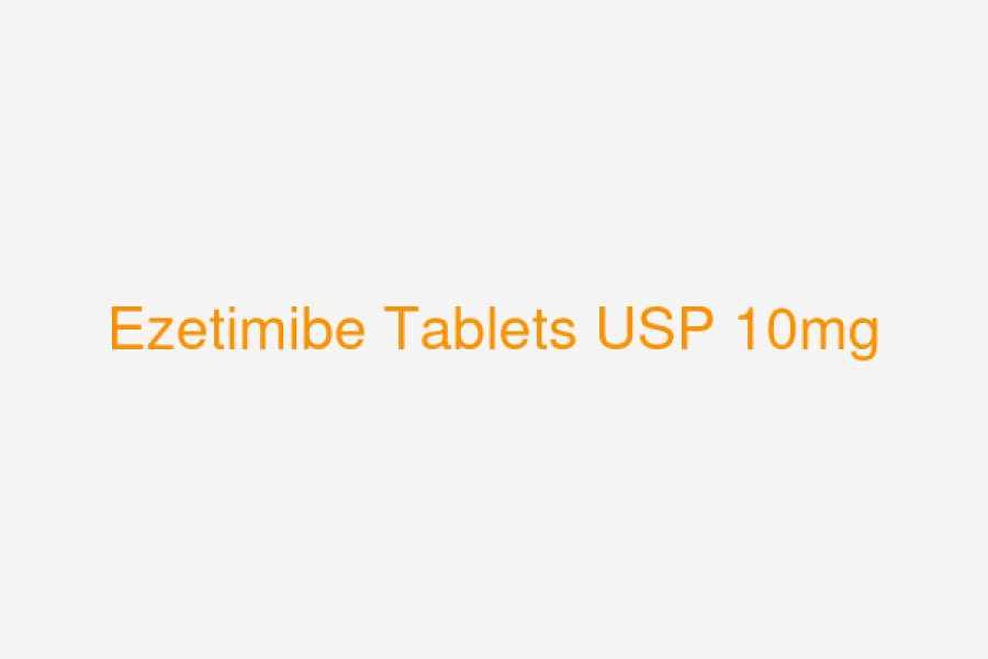Ezetimibe Tablets USP 10mg