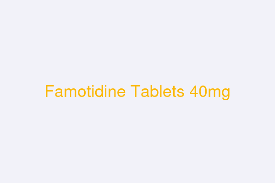 Famotidine Tablets 40mg (PRILOSID AC)