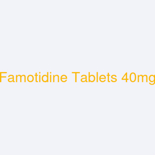 Famotidine Tablets 40mg (PRILOSID AC)