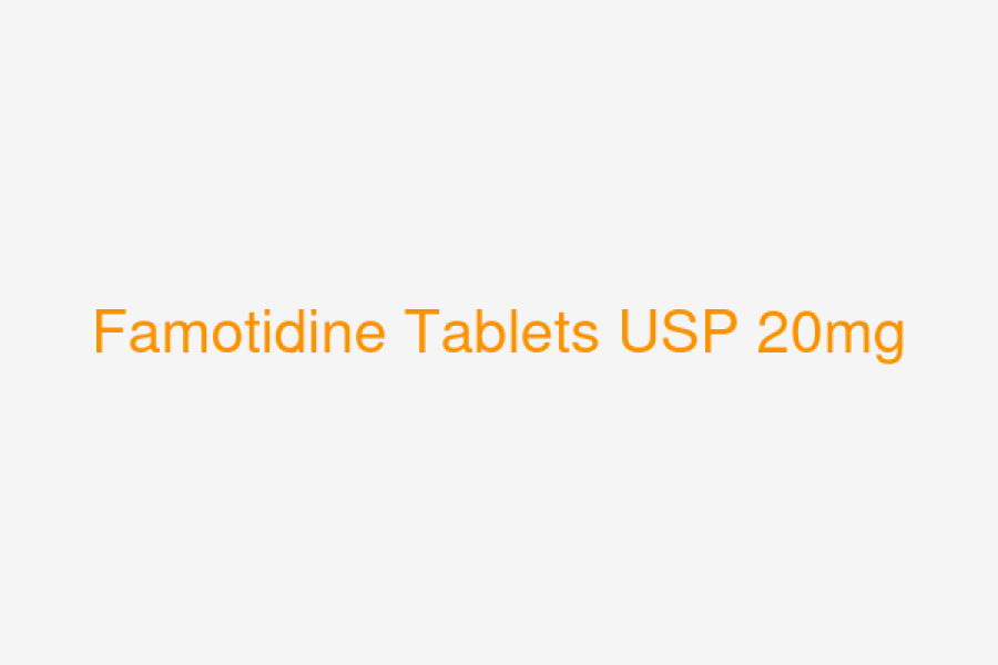 Famotidine Tablets USP 20mg