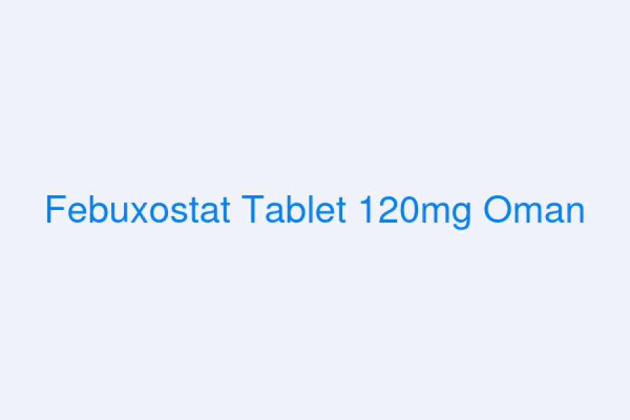 Febuxostat Tablet 120mg Oman