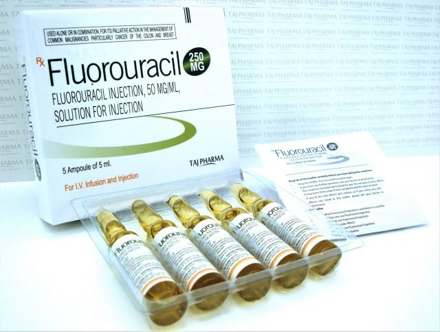 Fluorouracil Injection USP 250mg Taj Pharmaceuticals
