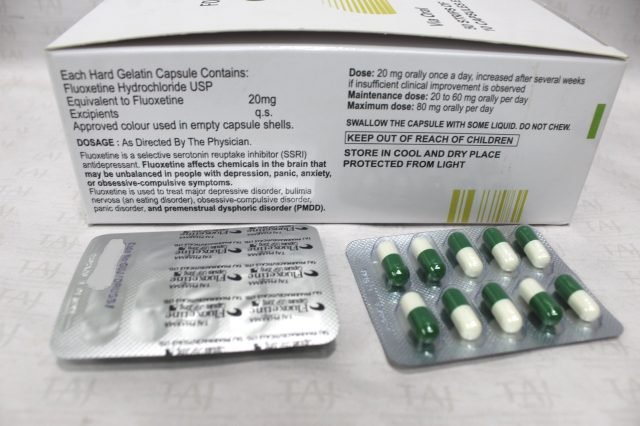 Fluoxetine Capsules USP 20mg