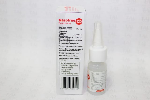 Fluticasone Furoate Nasal Spray 10g / 120 metered doses 