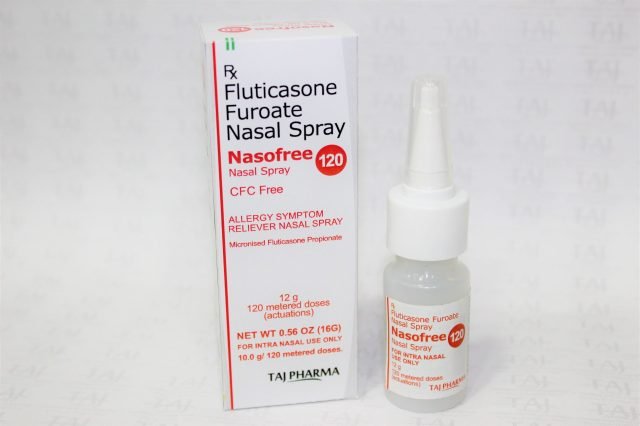 Fluticasone Furoate Nasal Spray 10g / 120 metered doses (Nasofree)