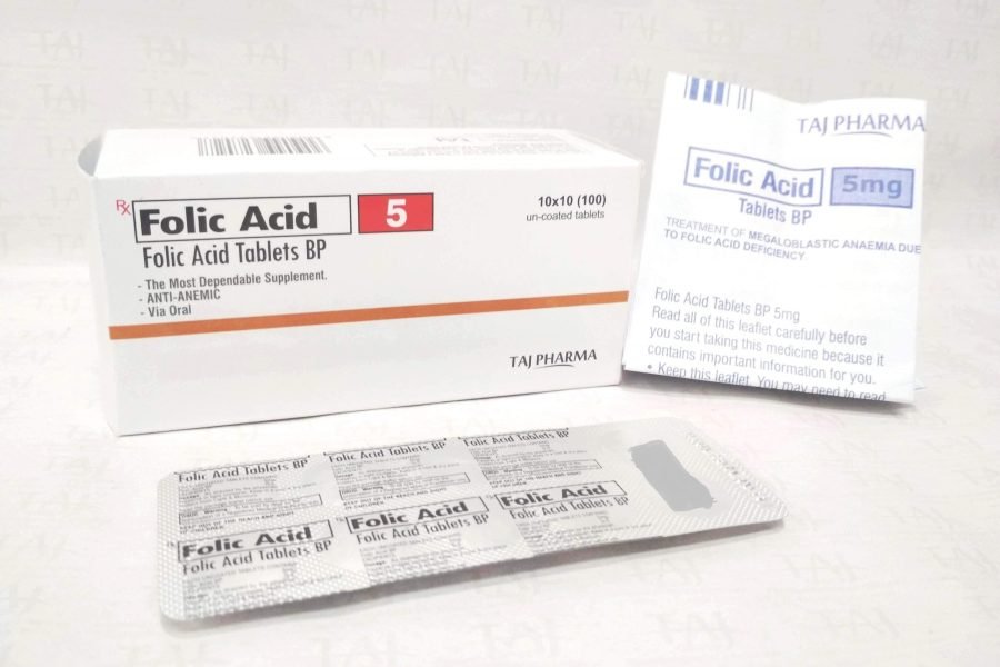 Folic Acid Tablets BP 5mg