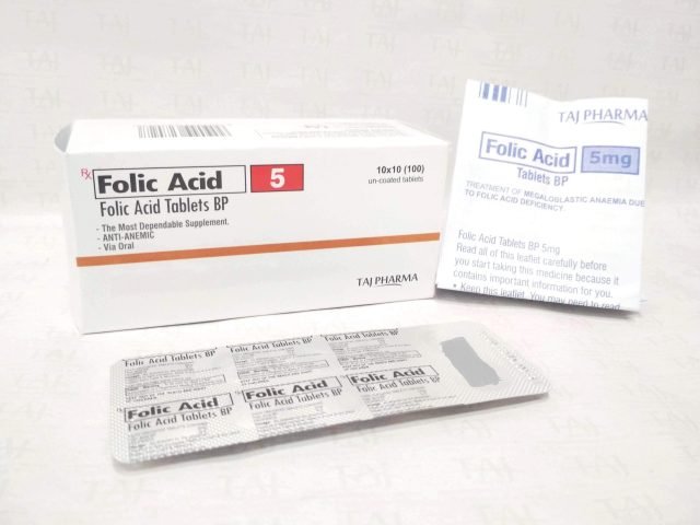 Folic Acid Tablets BP 5mg