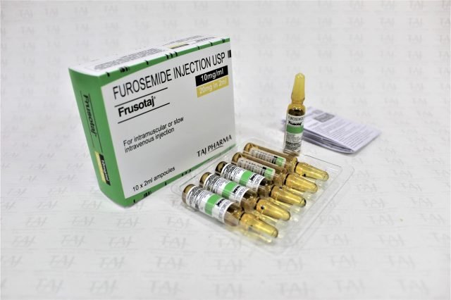 Furosemide Injection USP 20mg/2mL (10mg/mL)