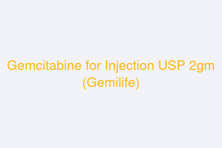 Gemcitabine for Injection USP 2gm (Gemilife)