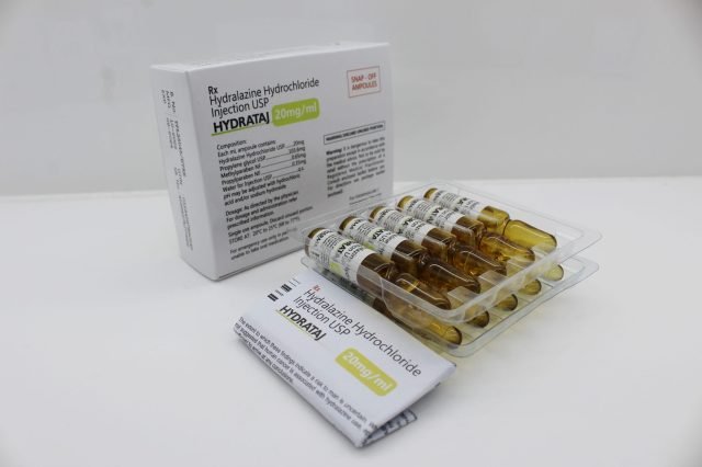Hydralazine Hydrochloride Injection USP 20 mg/ml (HYDRATAJ)