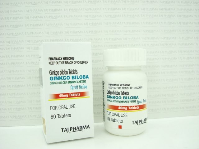 Ginkgo biloba tablets 40mg