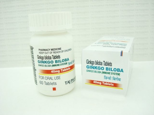 Ginkgo biloba Tablets 40mg