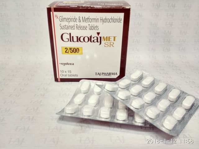 Glimepiride Metformin tablets Glucotaj