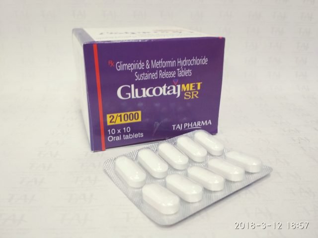 Glimepiride Metformin tablets Glucotaj