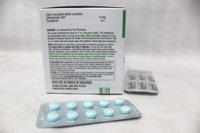 Glimepiride Tablets 4 mg