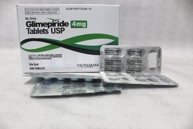 Glimepiride Tablets  4 mg Taj Pharma