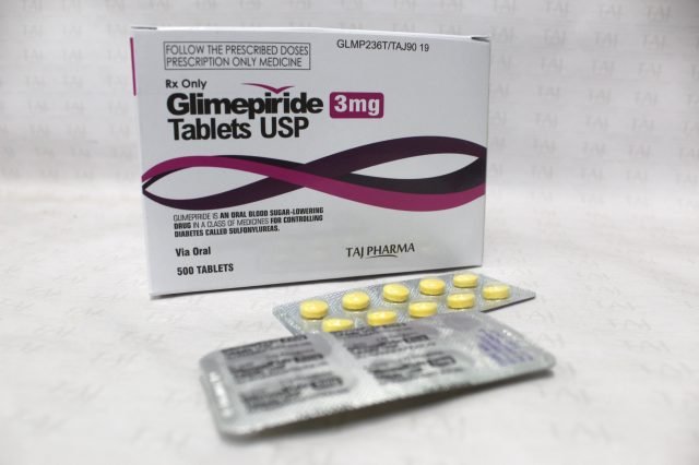 Glimepiride Tablet USP 3mg