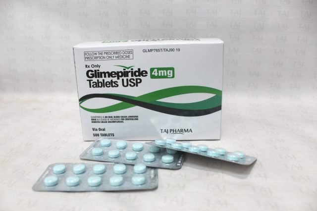 Glimepiride tablets USP 4mg Taj Pharma