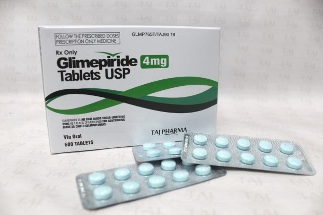 Glimepiride Tablets USP 4 mg Taj Pharma