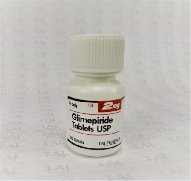  Glimepiride Tablets USP 2mg Taj Pharmaceuticals