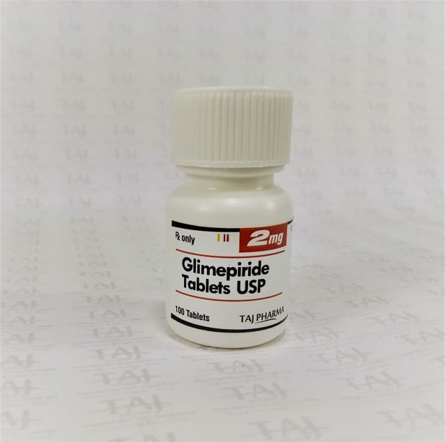 Glimepiride Tablets USP 2mg Taj Pharma Mumbai
