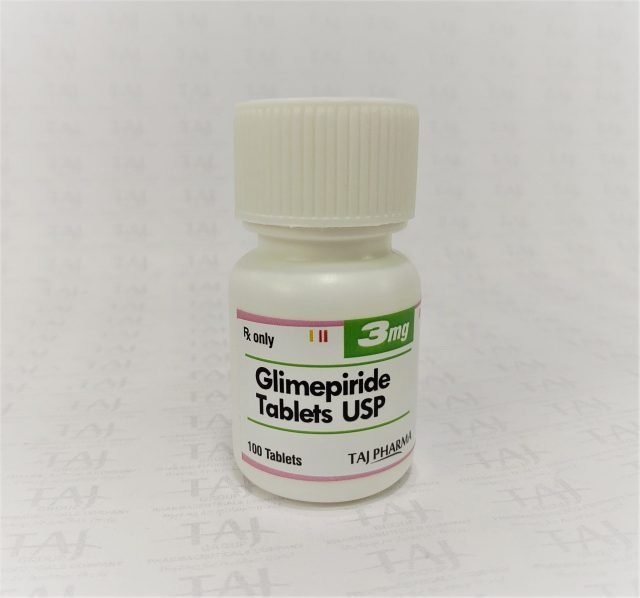   Glimepiride Tablets USP 3mg Taj Pharmaceuticals