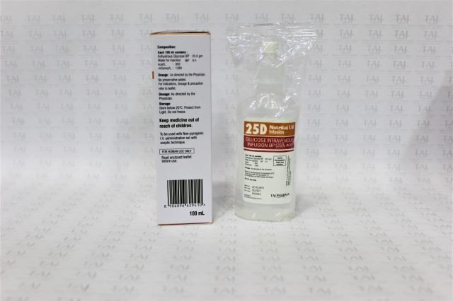 Glucose Intravenous Infusion BP 25%w/v