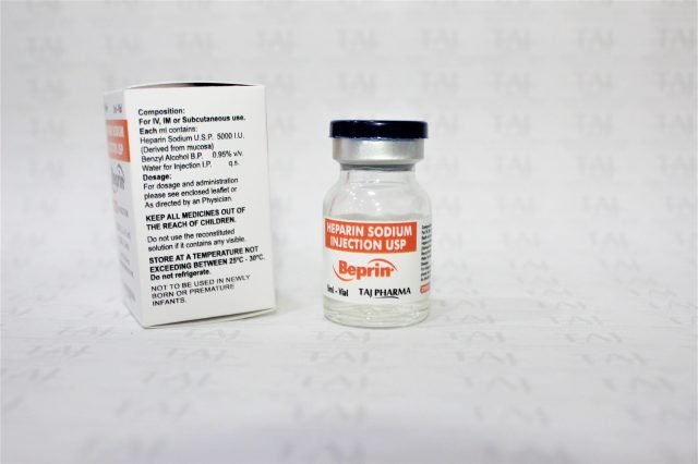 Heparin Sodium Injection USP 25000 Units/5ml 
