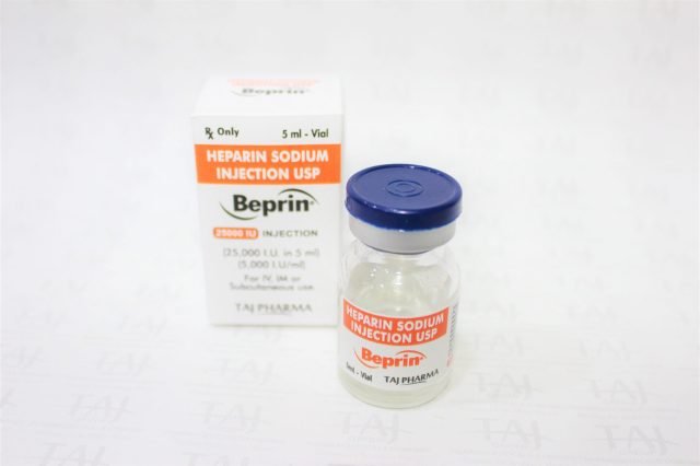 Heparin Sodium Injection USP 25000 Units/5ml 