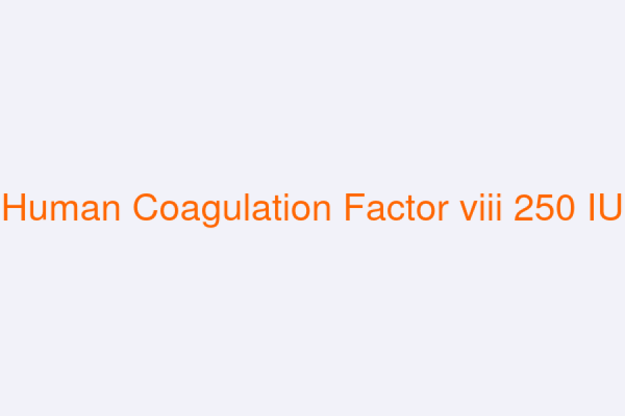 Human Coagulation Factor viii 250 IU