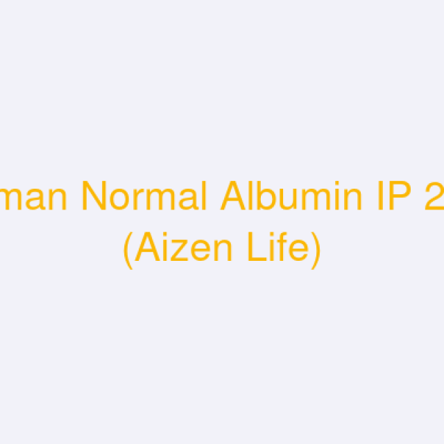 Human Normal Albumin IP 25% (Aizen Life)