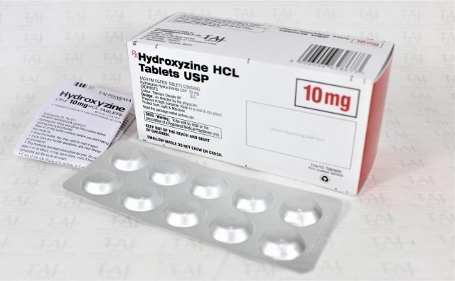 Hydroxyzine HCl Tablets USP 10mg