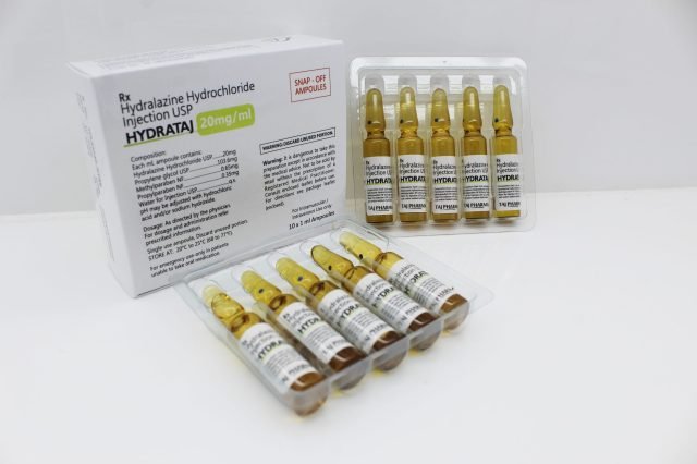 Hydralazine Hydrochloride Injection USP 20 mg/ml (HYDRATAJ)