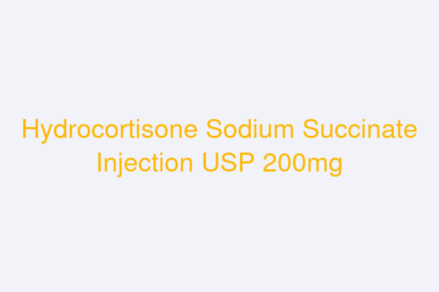 Hydrocortisone Sodium Succinate Injection USP 200mg (HYDROTAJ)