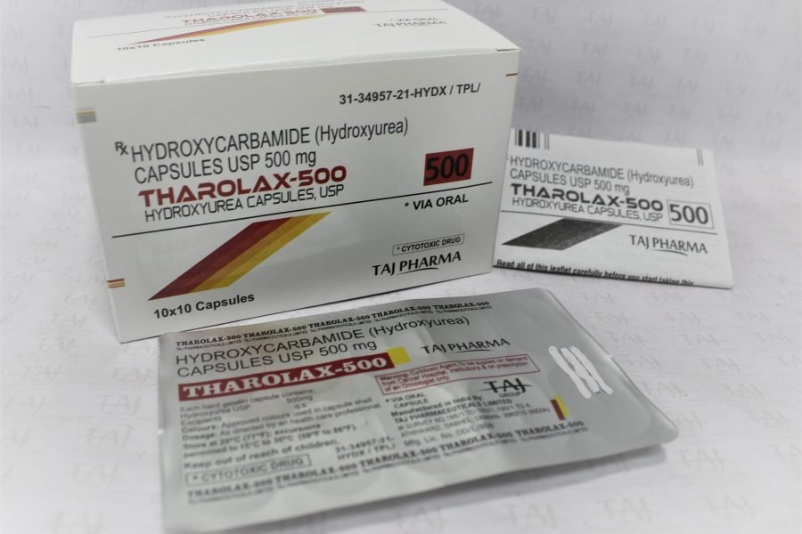 Hydroxyurea Capsules USP 500mg (Tharolax) Taj Pharma