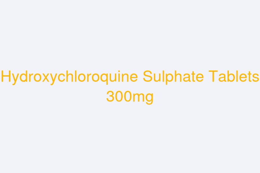 Hydroxychloroquine Sulphate Tablets 300mg