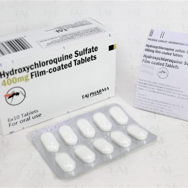 Hydroxychloroquine Sulphate Tablets USP 400mg Taj Pharma