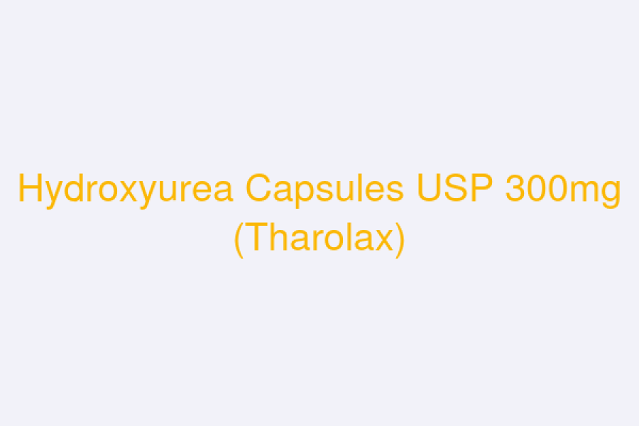 Hydroxyurea Capsules USP 300mg (Tharolax)