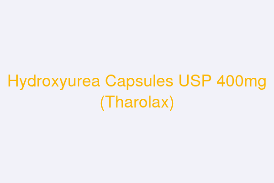 Hydroxyurea Capsules USP 400mg (Tharolax)