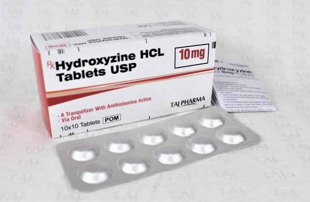 Hydroxyzine HCl Tablets USP 10mg
