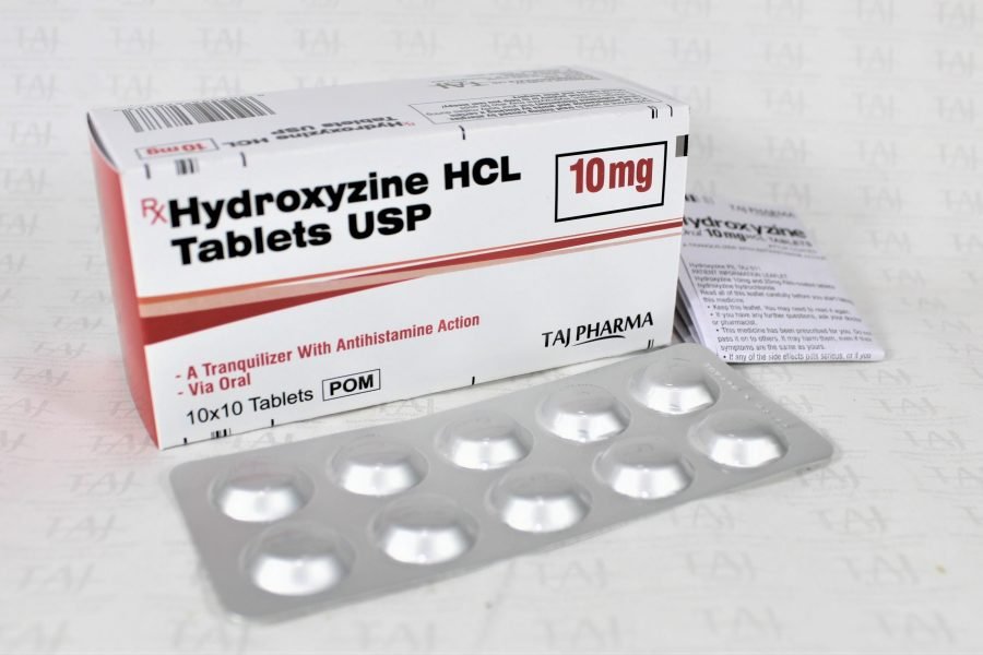 Hydroxyzine Hydrochloride Tablets USP 10mg Taj Pharma