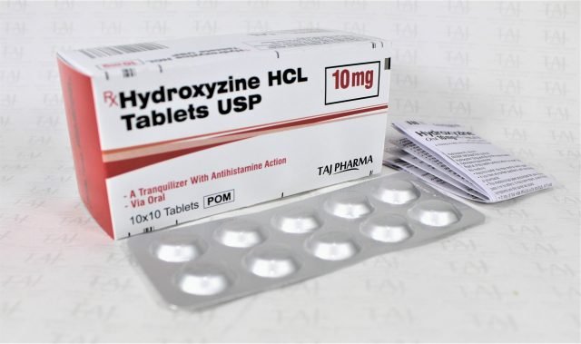 Hydroxyzine HCl Tablets USP 10mg