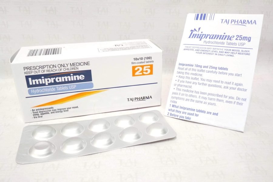 Imipramine HCl Tablets USP 25mg