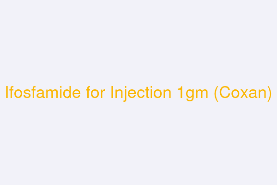 Ifosfamide for Injection 1gm (Coxan)