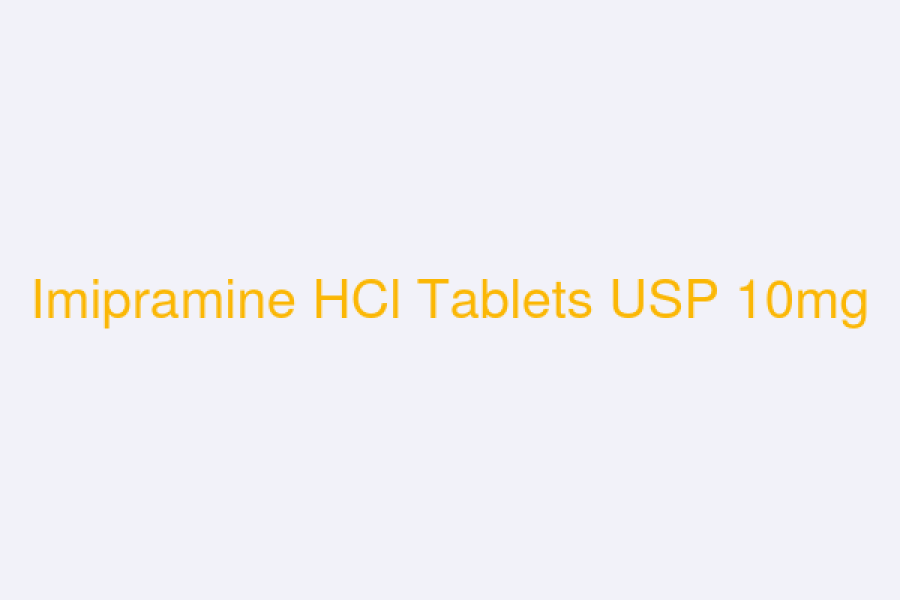 Imipramine HCl Tablets USP 10mg