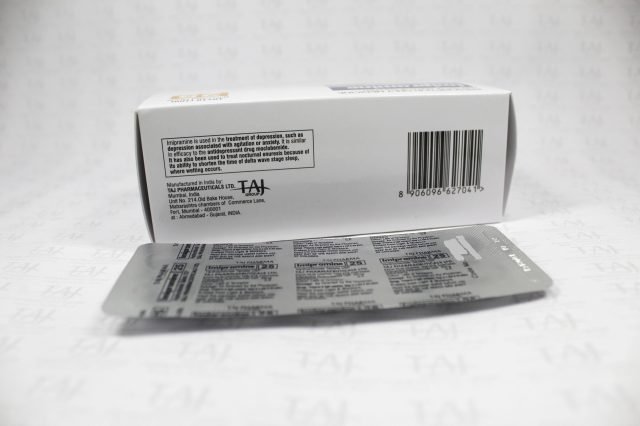 Imipramine HCl Tablets USP 25mg