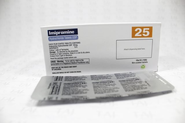 Imipramine HCl Tablets USP 25mg