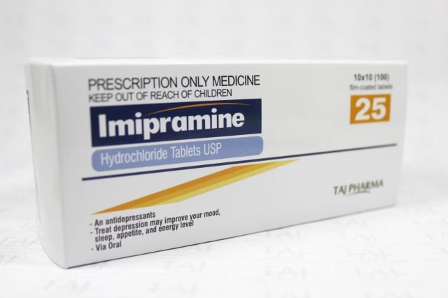 Imipramine HCl Tablets USP 25mg