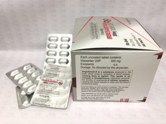 Irbesartab Tablets -300 mg Taj Pharma