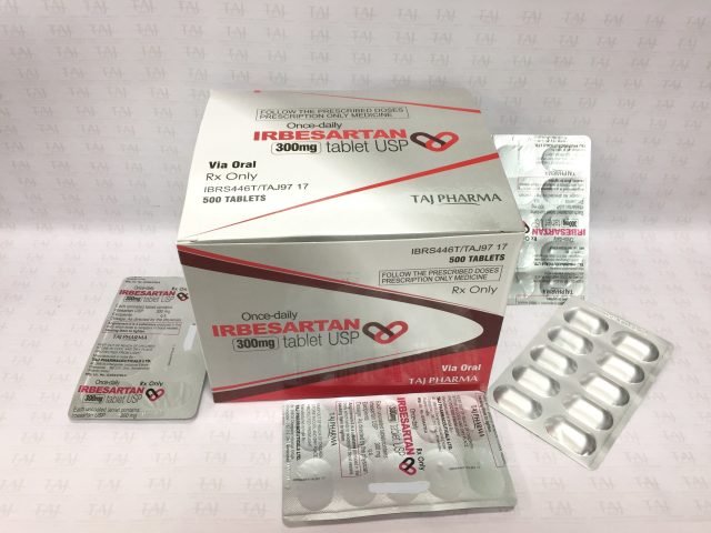 Irbesartab Tablets- USP -300 mg Taj Pharma